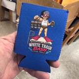 2026 CAMP N DRAG WHITE TRASH BASH KOOZIES