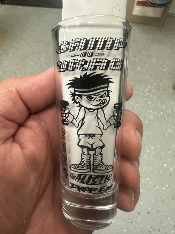 2024 CAMP N DRAG SHOT GLASS