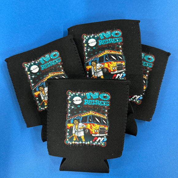 2025 NO REGRETS TOY DRIVE CAN KOOZIE