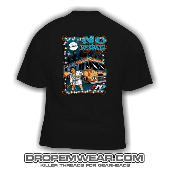 2025 NO REGRETS TOY DRIVE BLACK T-SHIRT