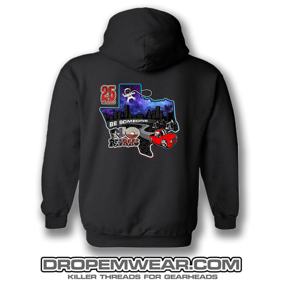 NO REGRETS TEXAS 25 YEAR HOODIE