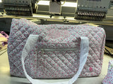 FLORAL DUFFLE BAG