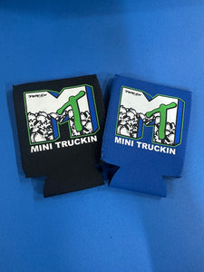 SKULL MINITRUCKIN MTV KOOZIES BLUE, BLACK, PURPLE