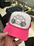 BRASS KNUCKLES FOAM TRUCKER HAT