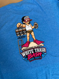 2026 CAMP N DRAG FREE BEER FRIDAY WHITE TRASH BASH TSHIRT