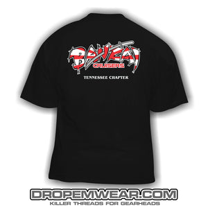 BANZAI TENNESSEE CHAPTER LOGO SHIRT (BLACK)