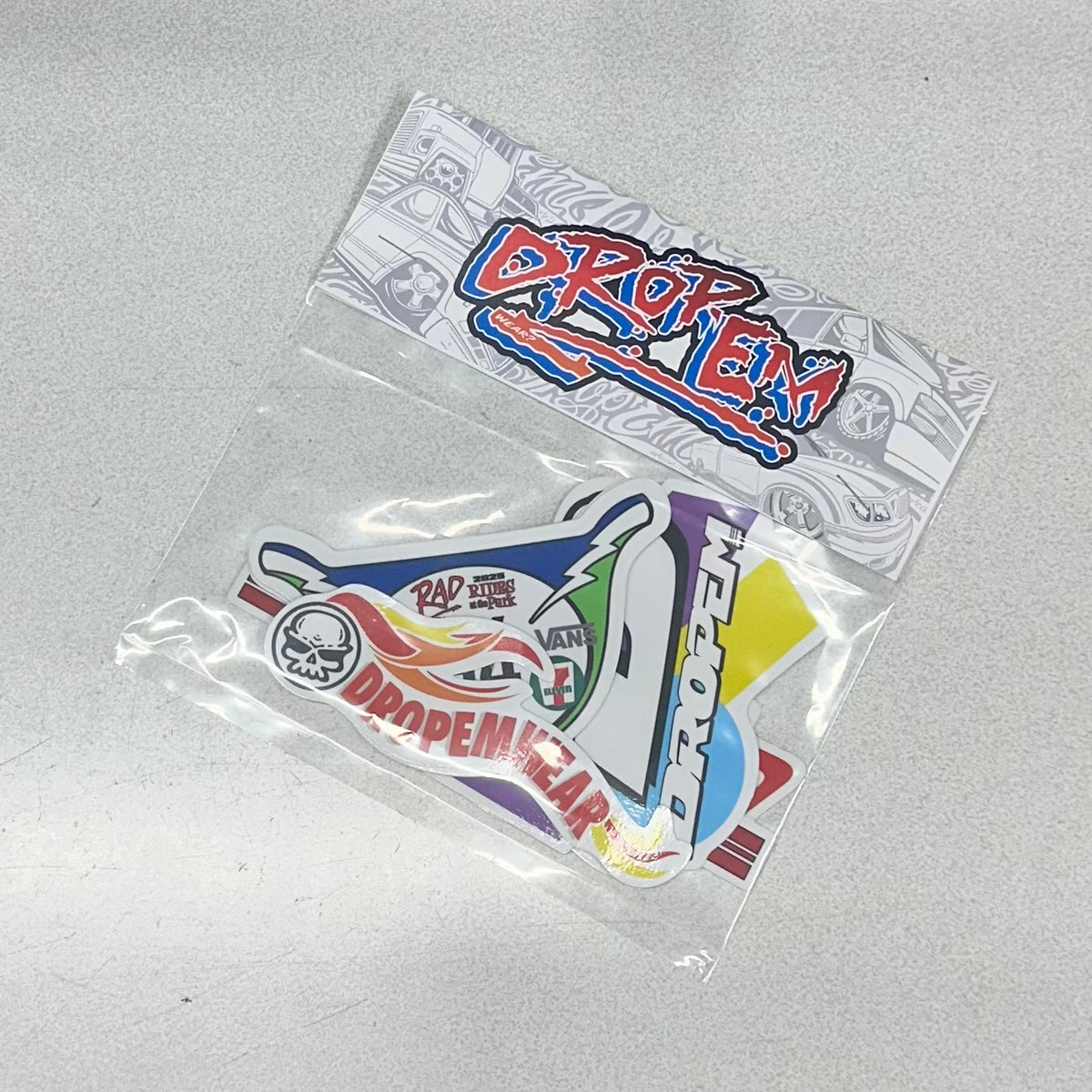 RAD BMX STICKER PACK – Drop Em wear clothing