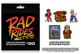 2026 RAD RIDES STICKER PACK