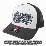 SNAP BACK TRUCKER HAT CREAM / GRAY BROWN / BROWN