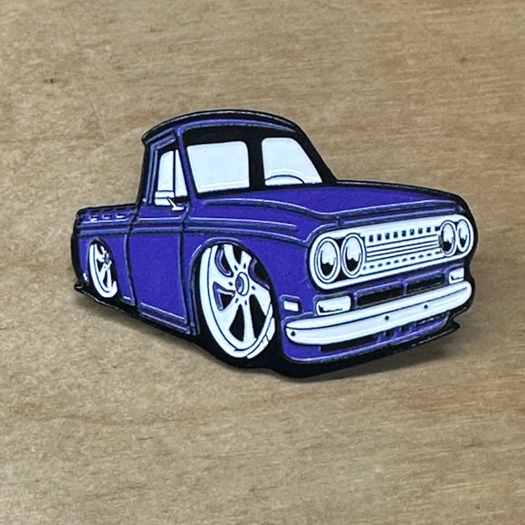 2025 HAT PIN #7 PURPLE DATSUN