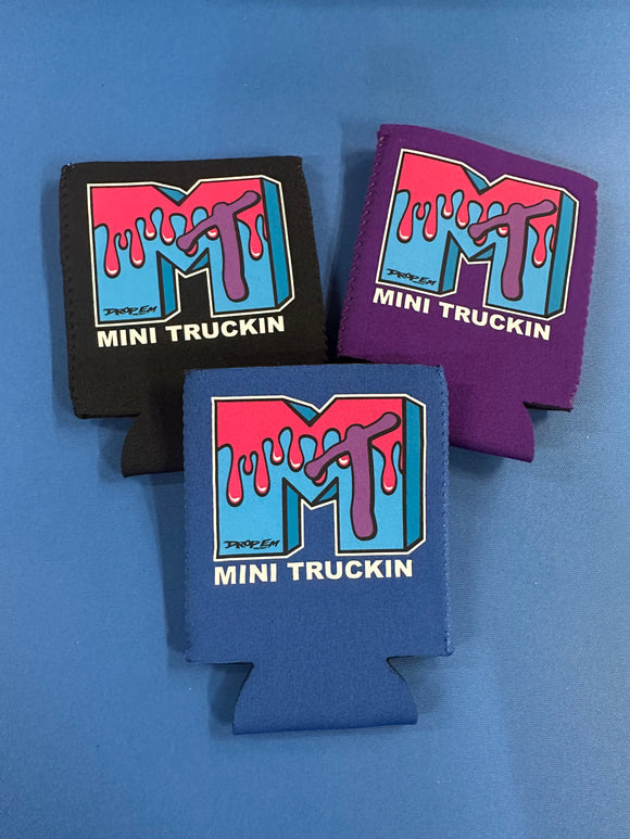 DRIPS MINITRUCKIN MTV KOOZIES BLUE, BLACK, PURPLE