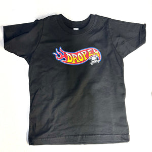 WARM WHEELS KIDS T-SHIRT  BLACK