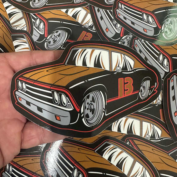 3X5 RICKY BOBBY STICKER