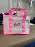 Canvas purse.
