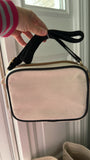 Square cross body purse