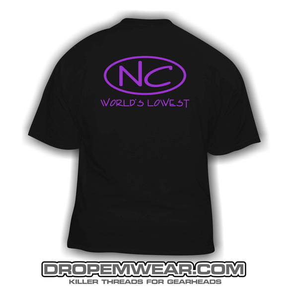 NC PURPLE LOGO T-SHIRT