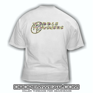 PEBBLE PUSHERS SAVED BY THE BELL LOGO SHIRT (WHITE)