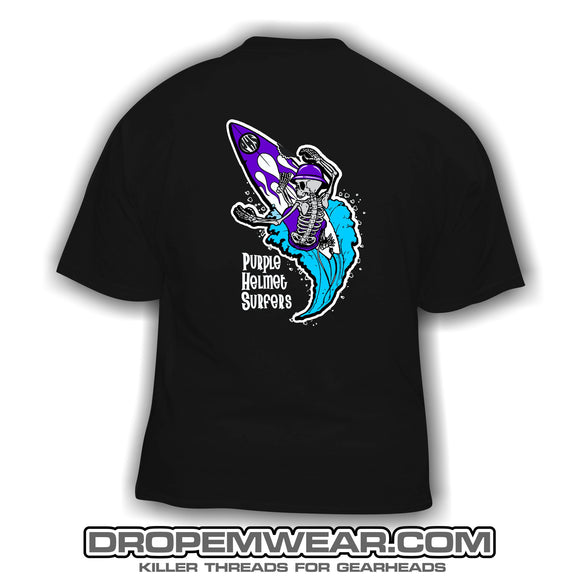 PURPLE HELMET SURFER SKULL
