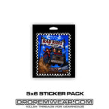 2026 RAD RIDES STICKER PACK