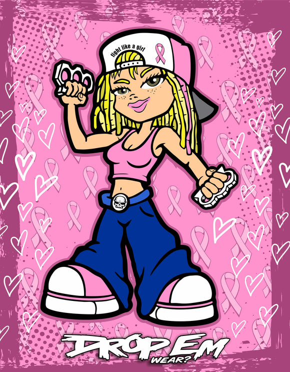 FIGHT LIKE A GIRL BANNER