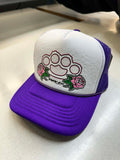 BRASS KNUCKLES FOAM TRUCKER HAT