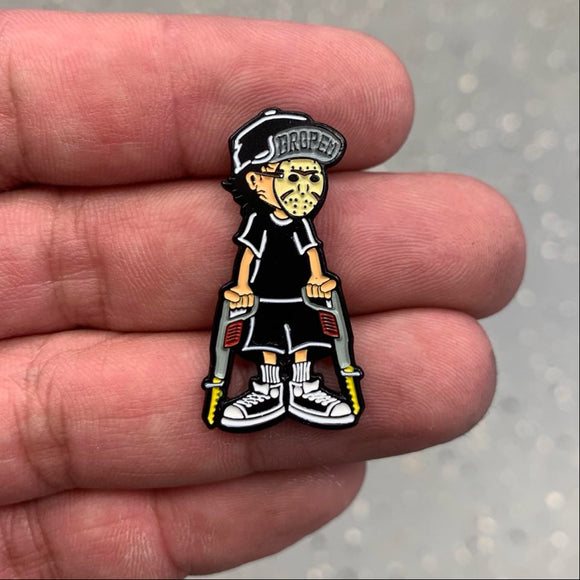 HOCKEY DUDE COLLECTOR HAT PIN(#49)