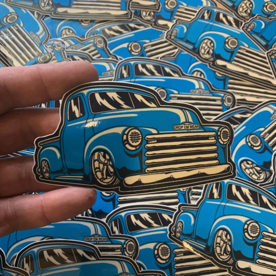 Chevy Vrachtwagen Raamstickers