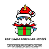 2021 SPRINKLES CHRISTMAS HAT PIN (#41)