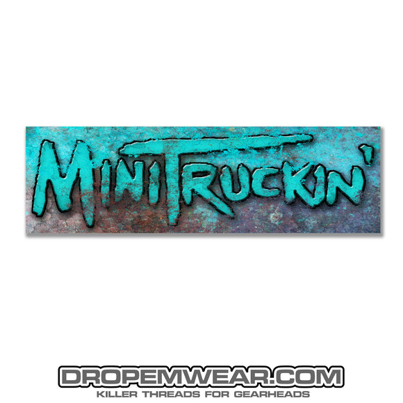 PATINA MINITRUCKIN SHOP BANNER 1.5X5