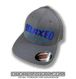 RELAXED THRASHER STYLE LOGO ON GREY CURVED BILL HAT