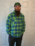 #1 LIMITED EDITION DROP EM WEAR FLANNEL COLLABORATION WITH FLANNEL BUNKER
