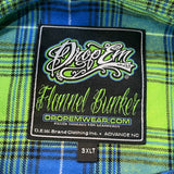 #1 LIMITED EDITION DROP EM WEAR FLANNEL COLLABORATION WITH FLANNEL BUNKER