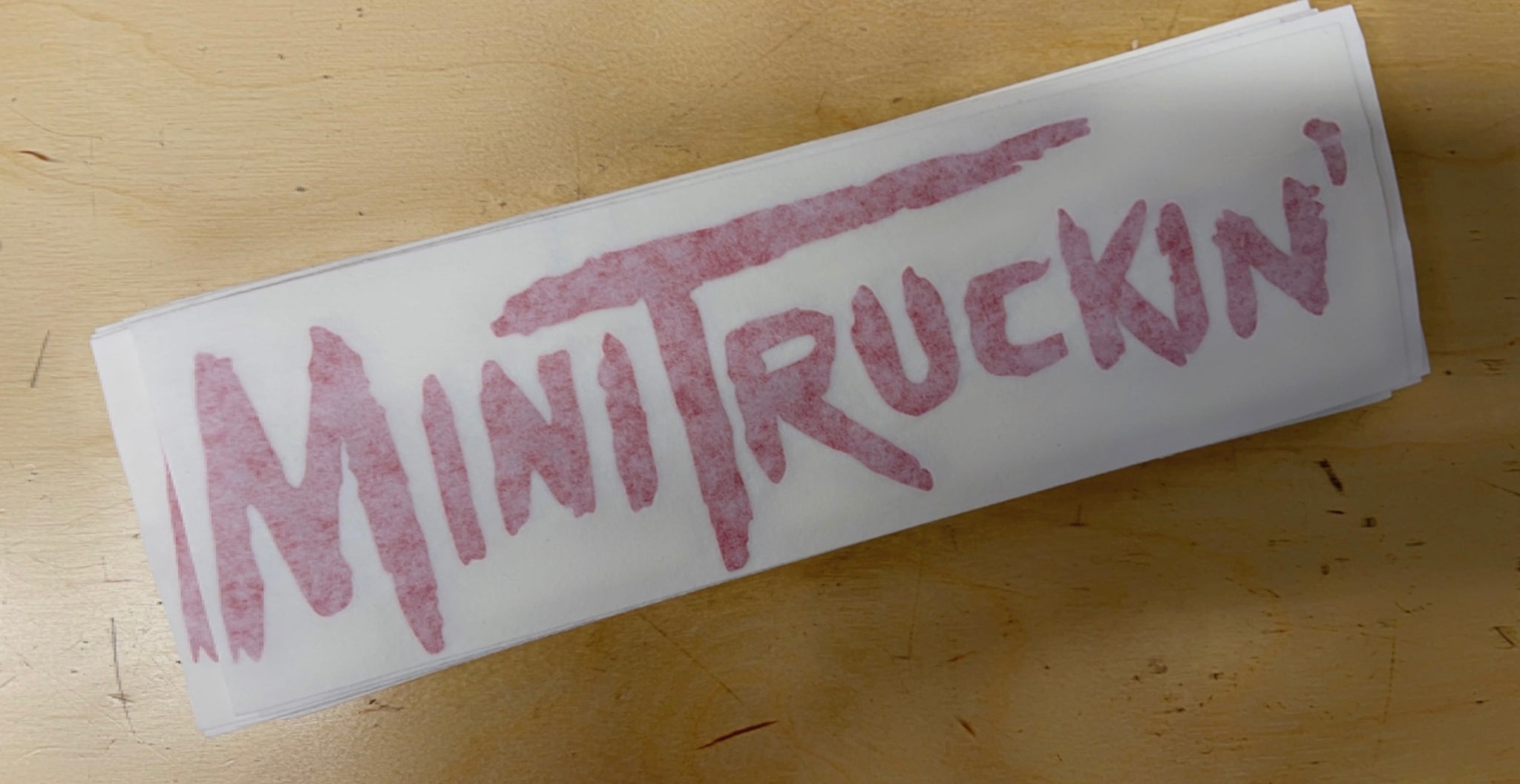 2x6 Sticker 2X6 DIE CUT OG MINITRUCKIN LOGO VINYL STICKER (AVAILABLE IN 11 COLORS ...
