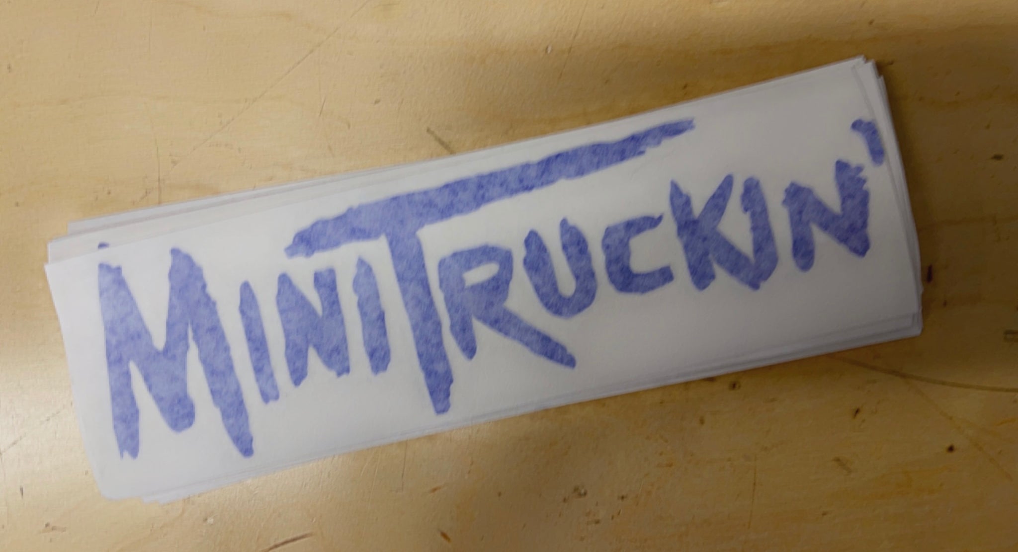 2x6 Sticker 2X6 DIE CUT OG MINITRUCKIN LOGO VINYL STICKER (AVAILABLE IN 11 COLORS ...