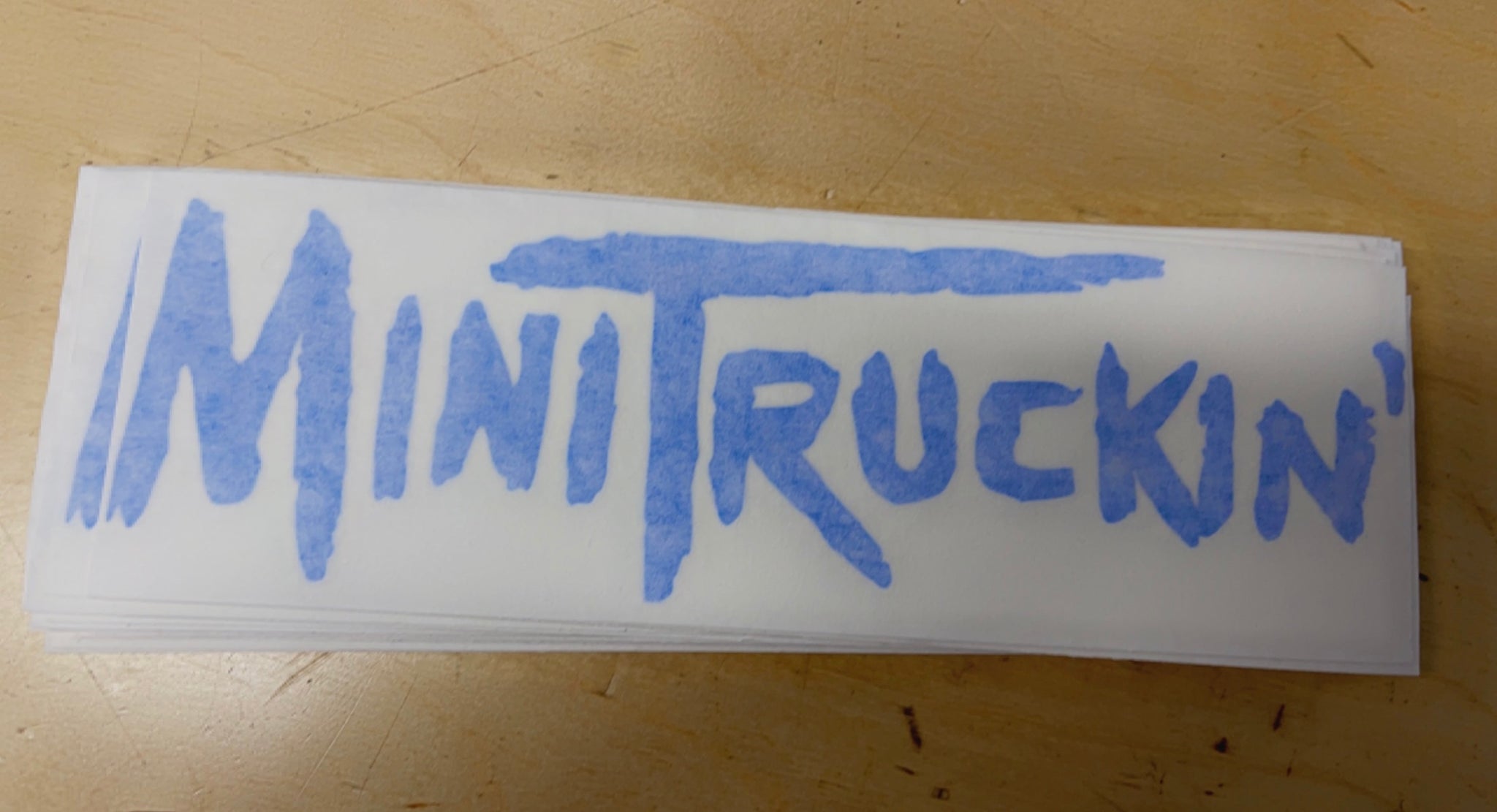 2x6 Sticker 2X6 DIE CUT OG MINITRUCKIN LOGO VINYL STICKER (AVAILABLE IN 11 COLORS ...