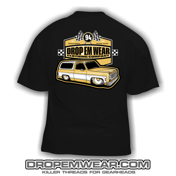 K5 BLAZER in VEGAS GOLD T-SHIRT – Drop Em wear clothing