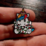 SPRINKLES WITH HOLIDAY LIGHTS HAT PIN (#52)